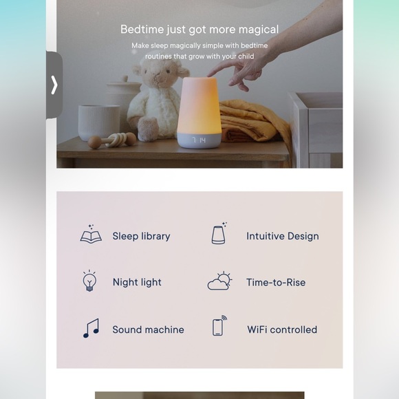 Hatch rest baby sleep machine. New in a box. - Picture 3 of 4
